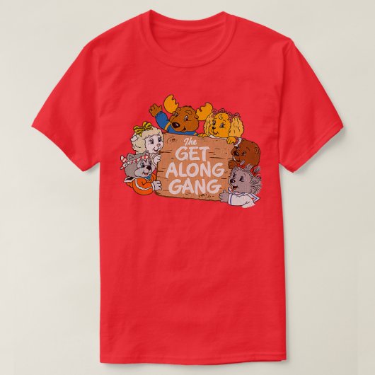Vintage Get Along Gang Tシャツ (デザイン正面)