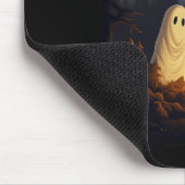Vintage Ghost Camping Campfire Gothic Halloween Me マウスパッド (コーナー)