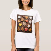Vintage Gingerbread Cookie Collection  Tシャツ (正面)
