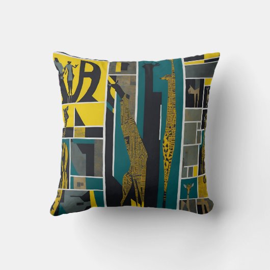 vintage giraff 2 クッション (裏面)