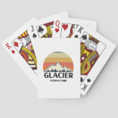 Vintage Glacier National Park トランプ (裏面)
