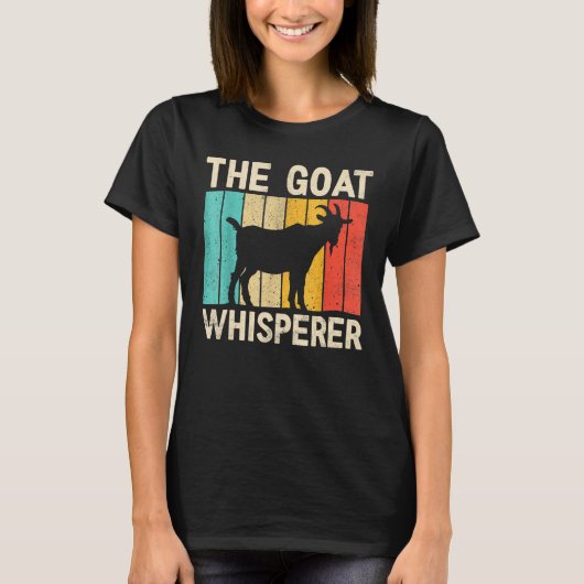 Vintage Goat  The Goat Whisperer Farmer Tシャツ (正面)