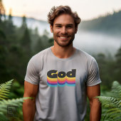 Vintage God Waves Tシャツ