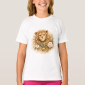 Vintage Golden Lion Kids T-Shirt Tシャツ (正面)