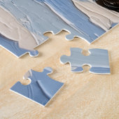 Vintage Golden Retriever by Lakeside Christmas ジグソーパズル (側面)