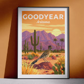 Vintage Goodyear Arizona ポスター