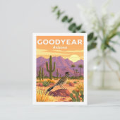 Vintage Goodyear Arizona ポストカード (スタンド正面)