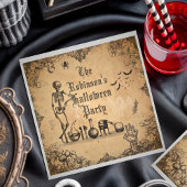 Vintage Goth Halloween Spooky Custom スタンダードランチョンナプキン