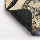 Vintage Gothic Raven マウスパッド (コーナー)