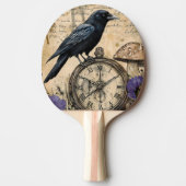 Vintage Gothic Raven 卓球ラケット (正面)