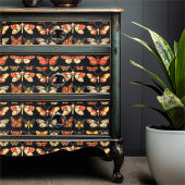 Vintage Gothic Specimen Dark Academia Moth 薄葉紙