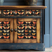 Vintage Gothic Specimen Dark Academia Moth 薄葉紙