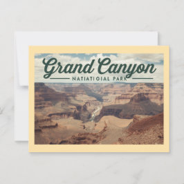 Vintage Grand Canyon Travel ポストカード