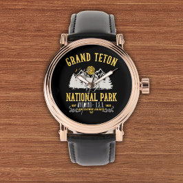 Vintage Grand Teton Nature Panorama 腕時計