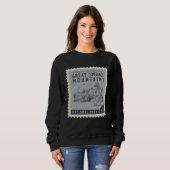 Vintage Great Smoky Mountains National Park Retro  スウェットシャツ (正面フル)