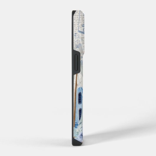 Vintage Greece Phone Case iPhoneケース (右側面)