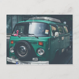 VINTAGE GREENヴァンPOSTCARD ポストカード