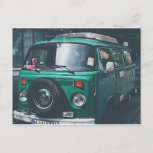 VINTAGE GREENヴァンPOSTCARD ポストカード