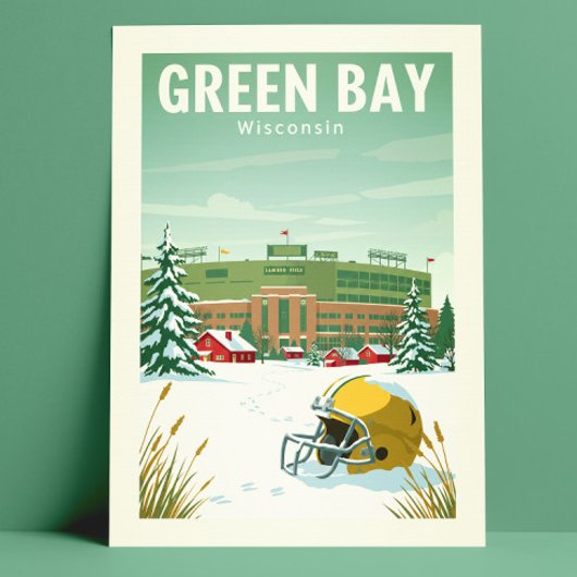 Vintage Green Bay Wisconsin ポストカード