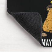 Vintage Groundhog Day February 2nd Celebration  マウスパッド (コーナー)