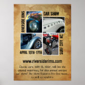 Vintage Grunge Style Event ポスター (正面)