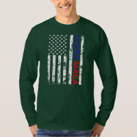 Vintage Grunge Ultra maga American Flag 