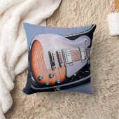 Vintage guitarist birthday gift クッション (ブランケット)