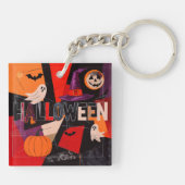 Vintage Halloween キーホルダー (裏面)