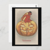 Vintage Halloween ポストカード (正面/裏面)