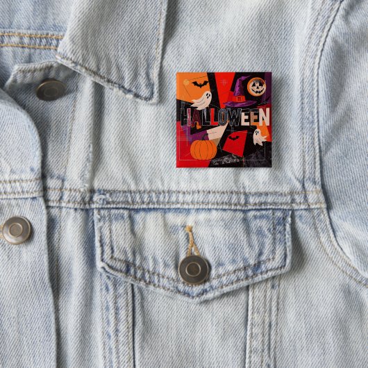 Vintage Halloween 缶バッジ (インサイチュ)