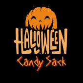 Vintage Halloween Candy Sack トートバッグ