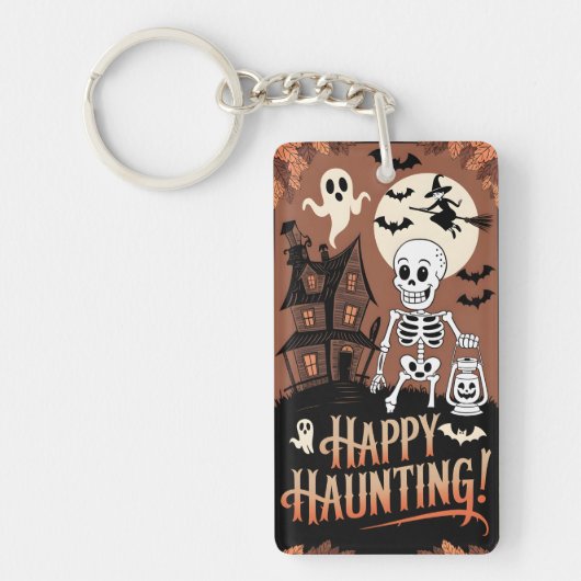 Vintage Halloween Joyeuse Frayeur キーホルダー (正面)