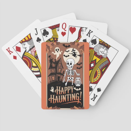 Vintage Halloween Joyeuse Frayeur  トランプ (裏面)