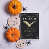 Vintage Halloween Party Flyer Template 招待状