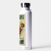 Vintage Halloween Witch  ウォーターボトル (左面)