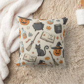 Vintage Halloween Witch クッション (ブランケット)