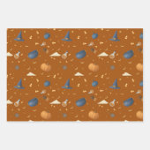 Vintage Halloween Wrapping Paper Set  ラッピングペーパーシート (正面2)