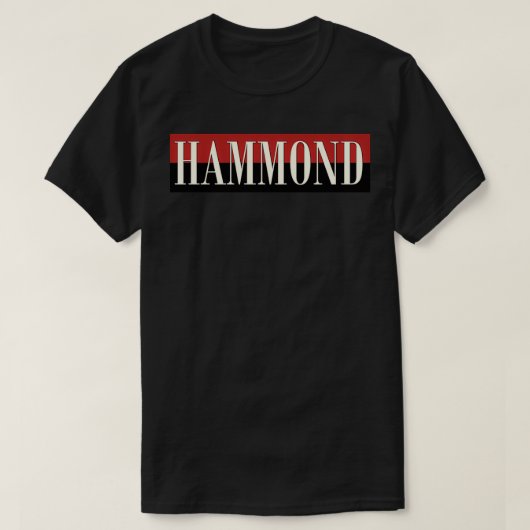 Vintage Hammond Tシャツ (デザイン正面)