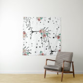 Vintage hand drawn seamless pattern graphic illust タペストリー (インサイチュ(横))