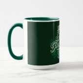 Vintage Happy Saint Patrick's day  マグカップ (左)