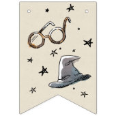 Vintage Harry Potter First Birthday バンティングフラッグ (第1の旗)