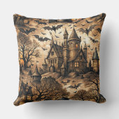 Vintage Haunted House クッション (裏面)