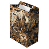 Vintage Haunted House ミディアムペーパーバッグ (裏面アングル)