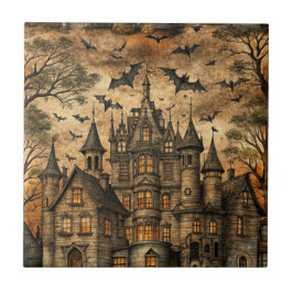 Vintage Haunted House (2) タイル