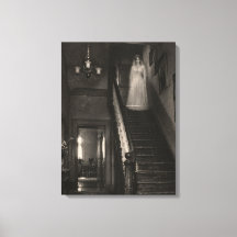 Vintage Haunted House Paranormal Apparition
