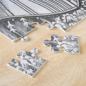 Vintage Haute Couture Fashion ジグソーパズル (側面)