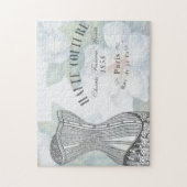 Vintage Haute Couture Fashion ジグソーパズル (縦)