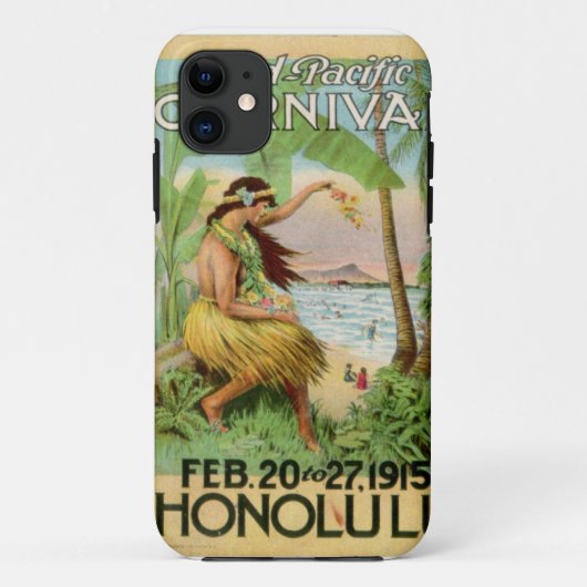 vintage hawaii iphone case Case-Mate iPhoneケース (裏面)