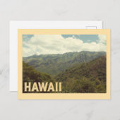 Vintage Hawaii Travel ポストカード (正面/裏面)