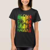 Vintage Hawaiian Islands Aloha Tシャツ (正面)